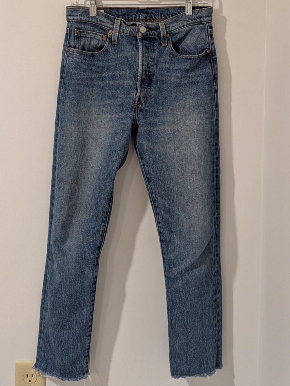 Levi's 501 Skinny in We The People Wash - Size 28P